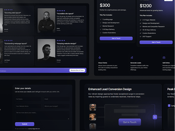 PortSynt template screenshot 2