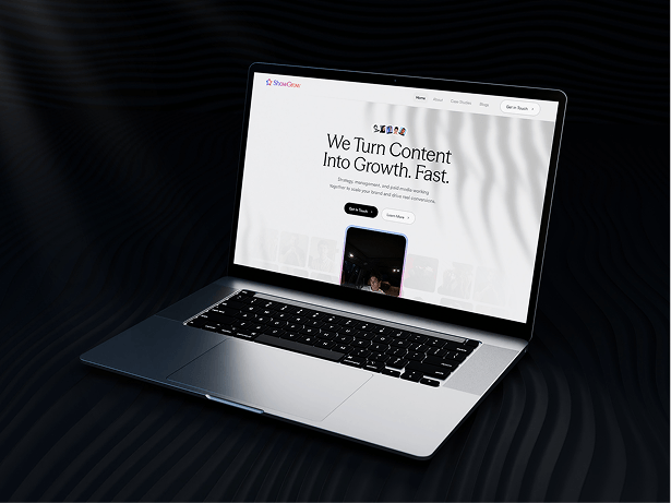 SocialGrow template screenshot 4